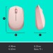 Миша бездротова M171, рожева Logitech (910-006865)