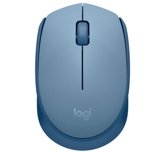 Миша бездротова M171, блакитна Logitech (910-006866)