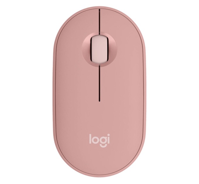 Миша бездротова M350s Pebble, рожева Logitech (910-007014)