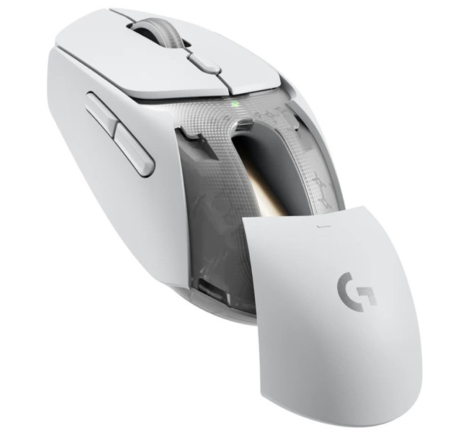 Миша бездротова WL/BT G309 Lightspeed, біла Logitech (910-007207)
