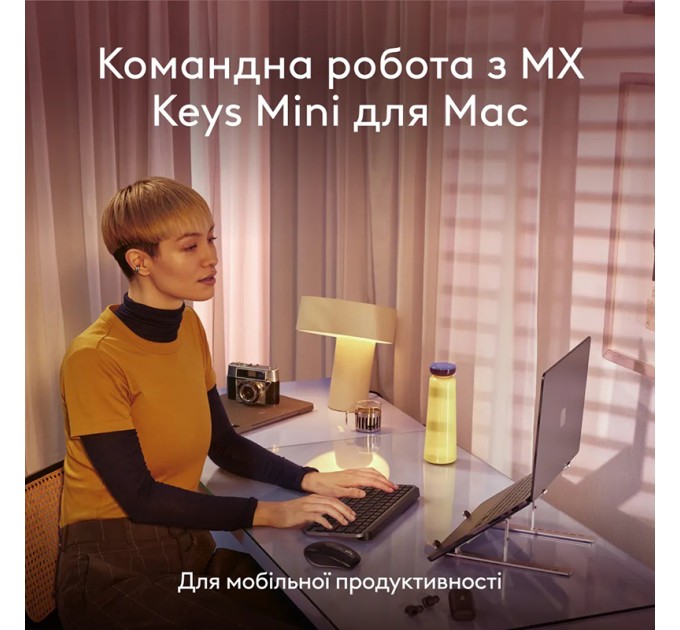 Миша бездротова MX Anywhere 3S для Mac, світло-сіра Logitech (910-006946)