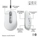 Миша бездротова MX Anywhere 3S для Mac, світло-сіра Logitech (910-006946)