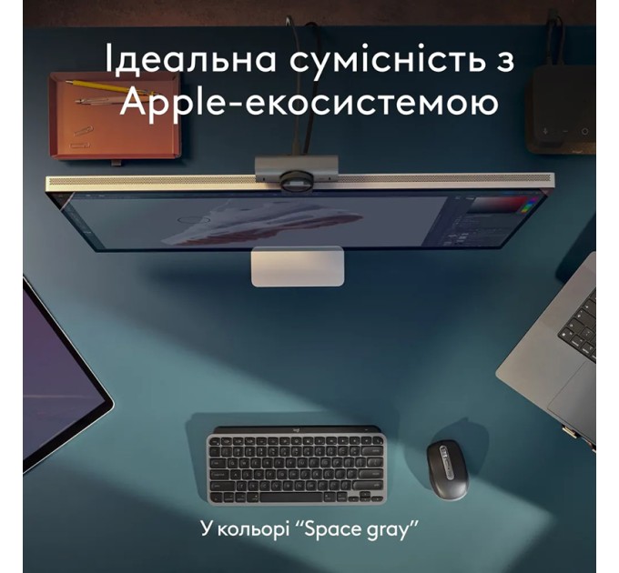 Миша бездротова MX Anywhere 3S для Mac, Space Grey Logitech (910-006947)