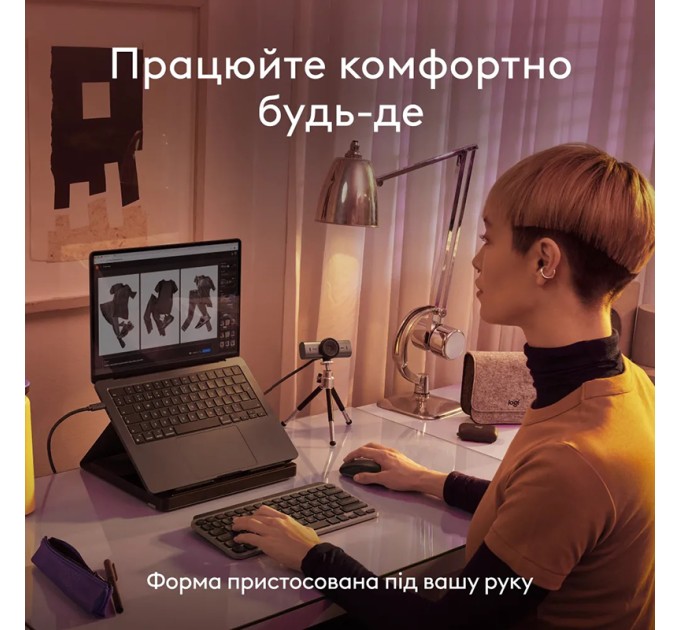 Миша бездротова MX Anywhere 3S для Mac, Space Grey Logitech (910-006947)