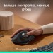 Миша бездротова MX Ergo S Trackball, графітова Logitech (910-007260)