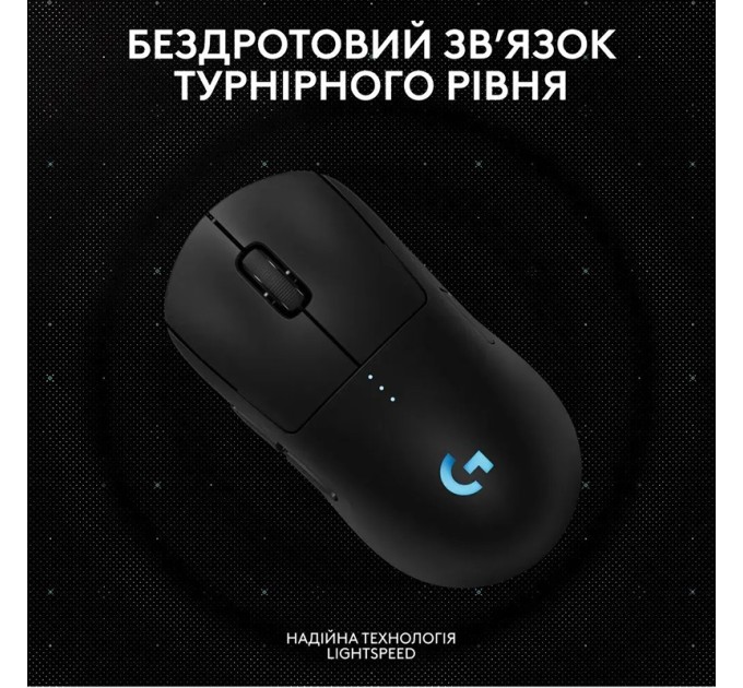 Миша бездротова G Pro 2 Lightspeed, чорна Logitech (910-007295)