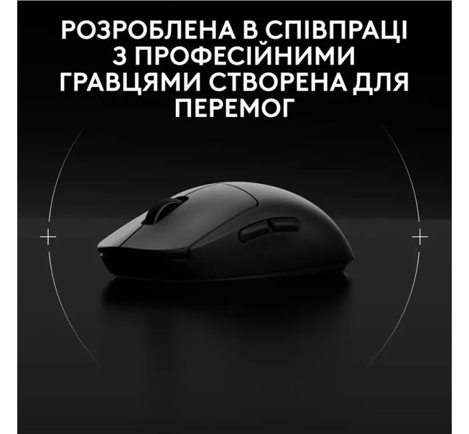 Миша бездротова G Pro 2 Lightspeed, чорна Logitech (910-007295)