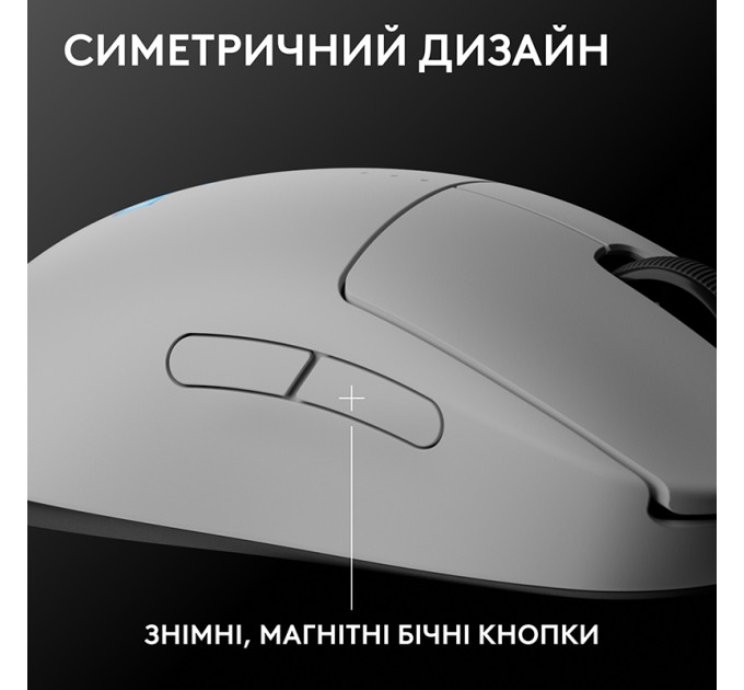 Миша бездротова G Pro 2 Lightspeed, біла Logitech (910-007302)