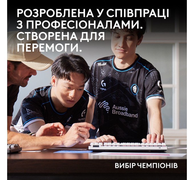 Миша бездротова G Pro 2 Lightspeed, біла Logitech (910-007302)