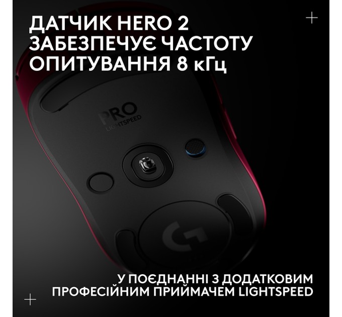 Миша бездротова G Pro 2 Lightspeed, рожева Logitech (910-007309)