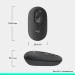 Миша бездротова POP with Emoji, графітова Logitech (910-007412)