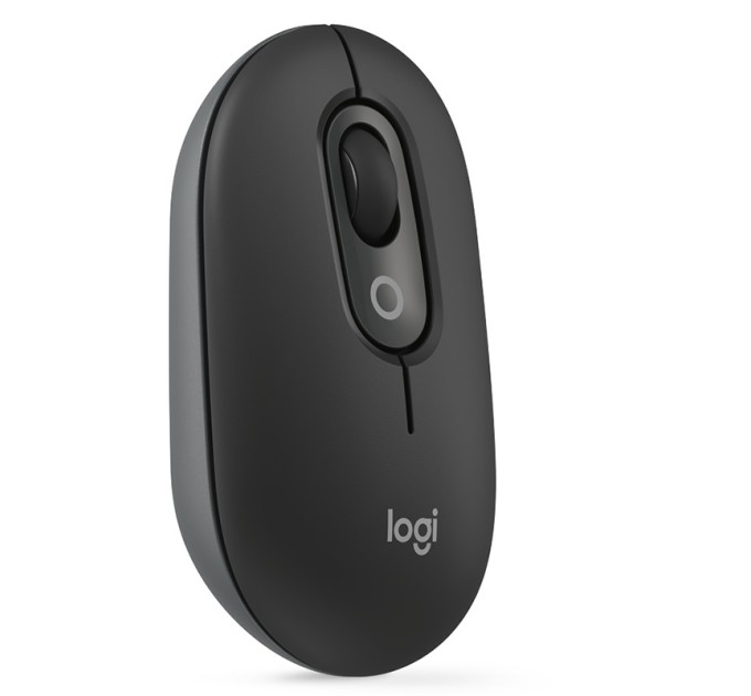 Миша бездротова POP with Emoji, графітова Logitech (910-007412)