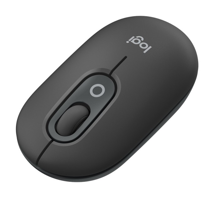 Миша бездротова POP with Emoji, графітова Logitech (910-007412)