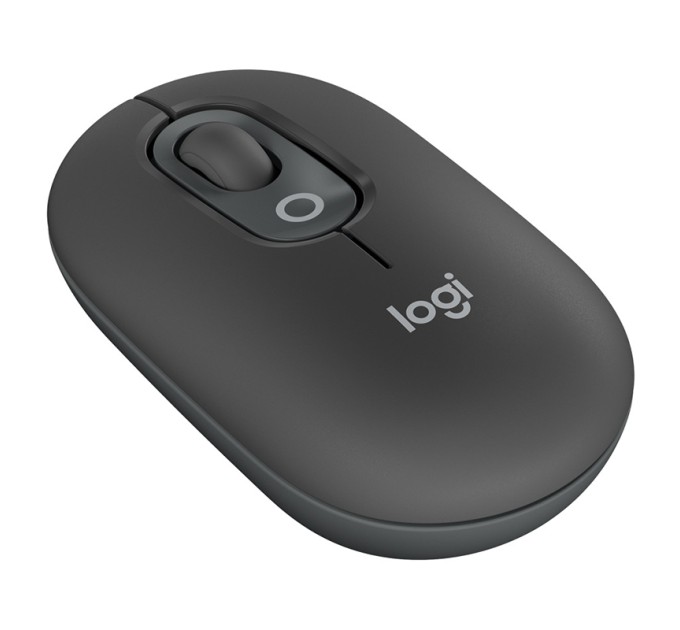 Миша бездротова POP with Emoji, графітова Logitech (910-007412)