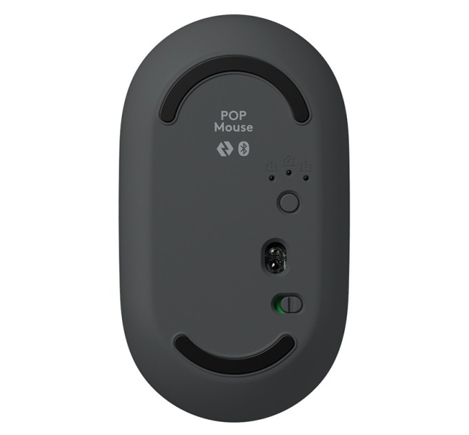 Миша бездротова POP with Emoji, графітова Logitech (910-007412)