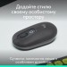 Миша бездротова POP with Emoji, графітова Logitech (910-007412)