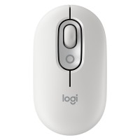 Миша бездротова POP with Emoji, біла Logitech (910-007411)