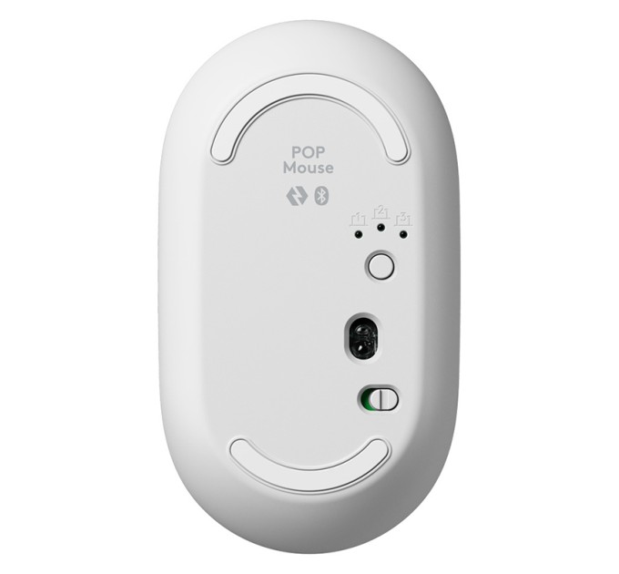 Миша бездротова POP with Emoji, біла Logitech (910-007411)
