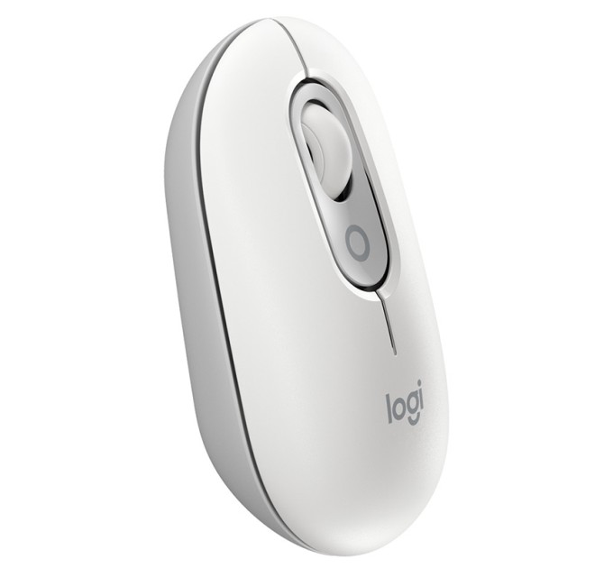 Миша бездротова POP with Emoji, біла Logitech (910-007411)