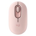 Миша бездротова POP with Emoji, рожева Logitech (910-007413)