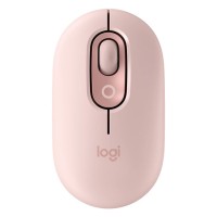 Миша бездротова POP with Emoji, рожева Logitech (910-007413)