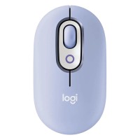 Миша бездротова POP with Emoji, лілова Logitech (910-007414)