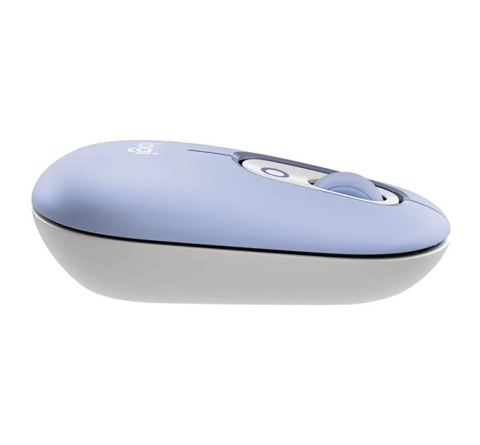 Миша бездротова POP with Emoji, лілова Logitech (910-007414)