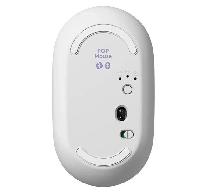 Миша бездротова POP with Emoji, лілова Logitech (910-007414)