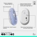 Миша бездротова POP with Emoji, лілова Logitech (910-007414)