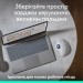 Миша бездротова Ergo M575S Trackball, біла Logitech (910-007030)