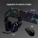 Гарнітура бездротова ігрова G733 Lightspeed, RGB, чорна Logitech (981-000864)
