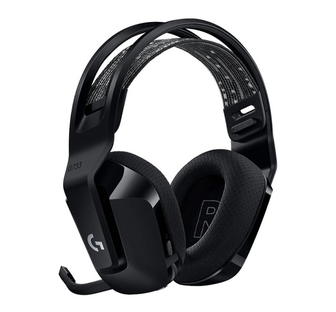 Гарнітура бездротова ігрова G733 Lightspeed, RGB, чорна Logitech (981-000864)