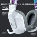 Гарнітура бездротова ігрова G733 Lightspeed, RGB, біла Logitech (981-000883)