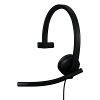 Гарнтура USB-A H570e Corded Mono Teams, чорна Logitech (981-001426)