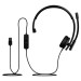 Гарнтура USB-A H570e Corded Mono Teams, чорна Logitech (981-001426)