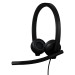 Гарнітура USB-A H570e Corded Stereo Teams, чорна Logitech (981-001430)