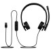 Гарнітура USB-A H570e Corded Stereo Teams, чорна Logitech (981-001430)