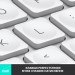 Клавіатура бездротова MX Keys Mini Illuminated, UA, світло-сіра Logitech (920-010499)