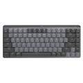 Клавіатура бездротова механічна MX Mini Minimalist, UA, графітова Logitech (920-010780)