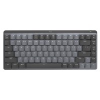 Клавіатура бездротова механічна MX Mini Minimalist, UA, графітова Logitech (920-010780)