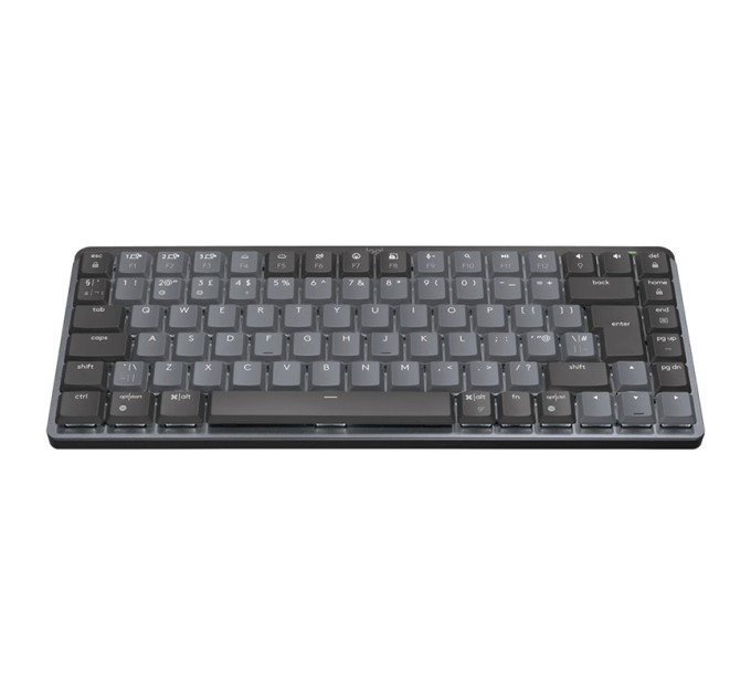 Клавіатура бездротова механічна MX Mini Minimalist, UA, графітова Logitech (920-010780)