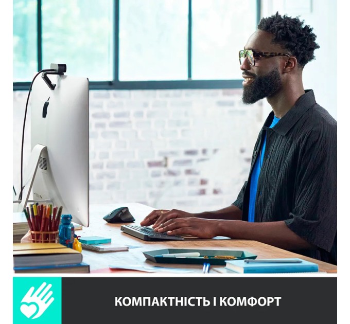 Клавіатура бездротова MX Keys Mini Illuminated, UA, рожева Logitech (920-010500)