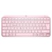 Клавіатура бездротова MX Keys Mini Illuminated, UA, рожева Logitech (920-010500)
