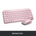 Клавіатура бездротова MX Keys Mini Illuminated, UA, рожева Logitech (920-010500)