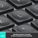 Клавіатура бездротова MX Keys Mini Illuminated, UA, графітова Logitech (920-010498)
