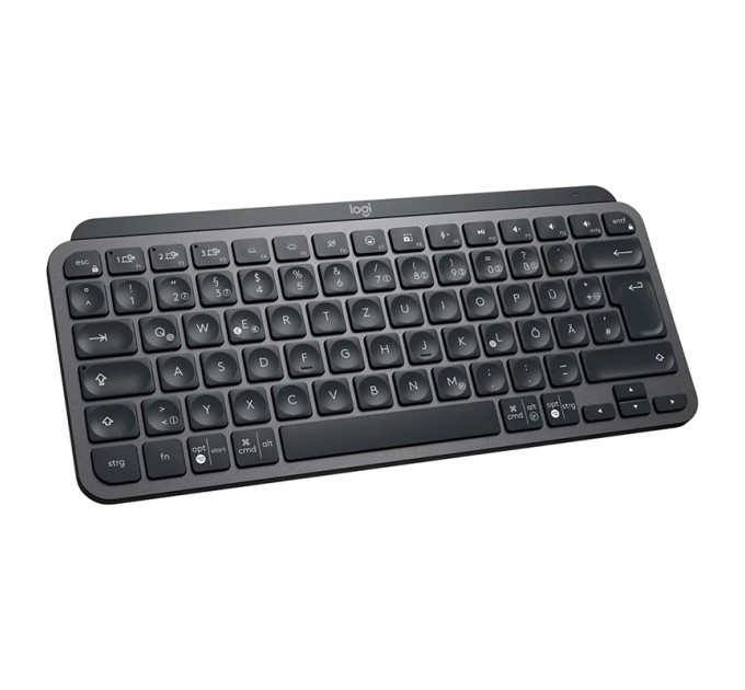 Клавіатура бездротова MX Keys Mini Illuminated, UA, графітова Logitech (920-010498)