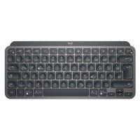 Клавіатура бездротова MX Keys Mini Illuminated, UA, графітова Logitech (920-010498)