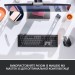 Клавіатура бездротова механічна MX Illuminated Performance, UA, графітова Logitech (920-010759)