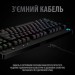 Клавіатура USB ігрова механічна G Pro, UA, чорна Logitech (920-009392)