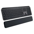 Клавіатура бездротова MX Keys S Plus Palmrest, UA, графітова Logitech (920-011589)